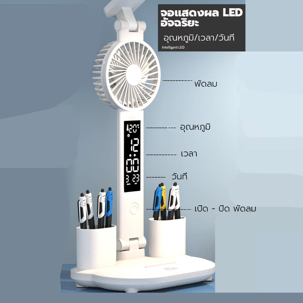 เป็นมิตรกับดวงตา MEIC โคมไฟตั้งโต๊ะ LED