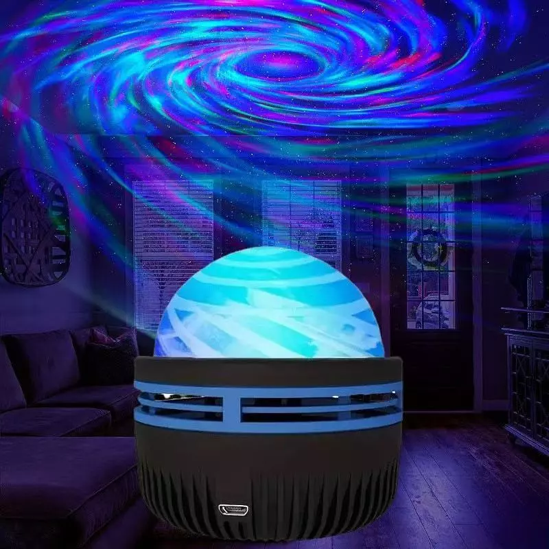 A-Dไฟกลางคืนวิเศษ LED RGB โคมไฟฉายเจ็ดสี ห้องนั่งเล่น ไฟกลางคืนบรรยากาศข้างเตียงใน